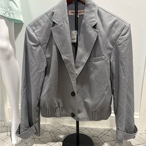 Free People Charcoal Blazer Jacket NWT Multiple Sizes Available!! Retail $298